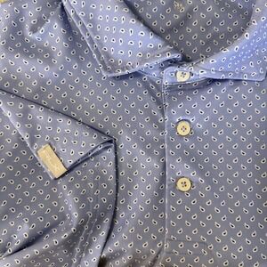 RLX Ralph Lauren Polo Shirt Mens XXL Blue Excellent Paisley Performance Golf